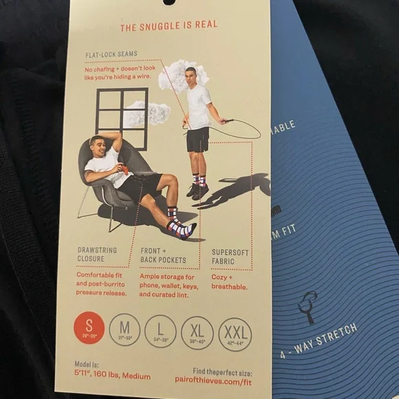 Pair of Thieves Men’s Super Soft Lounge Shorts - Picture 4 of 5